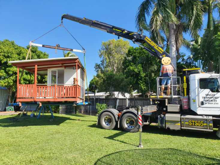Moving a Children's Cubby House