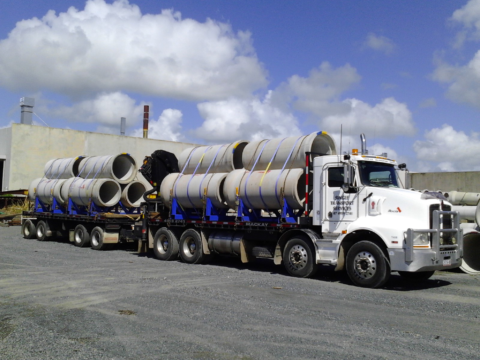 Large Concrete Pipes
